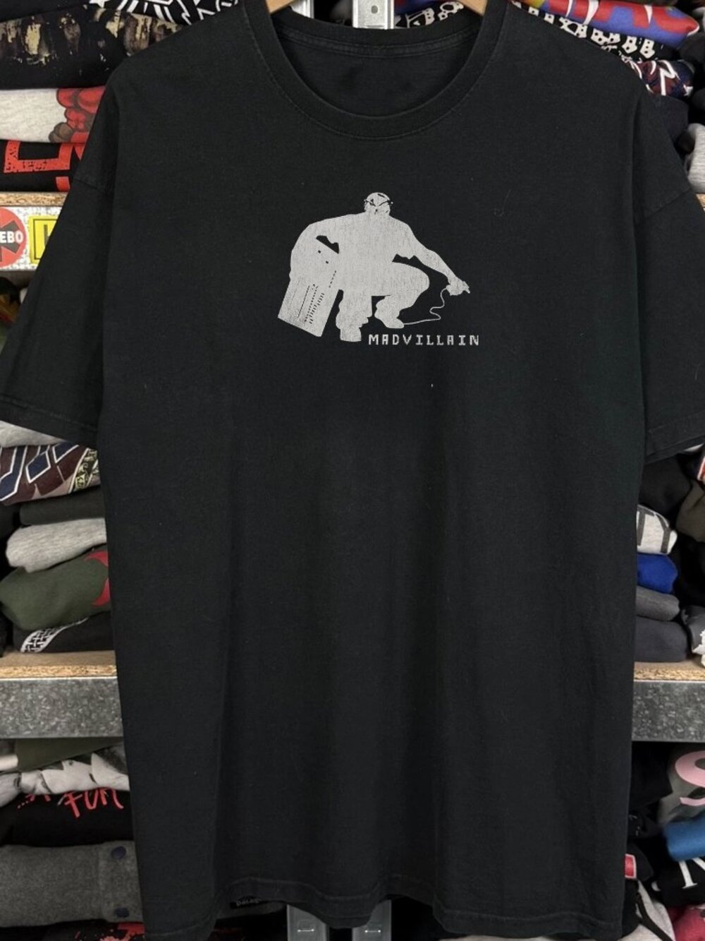 2002 Madvillain Washed Black Tee 252 - Picture 1 of 5